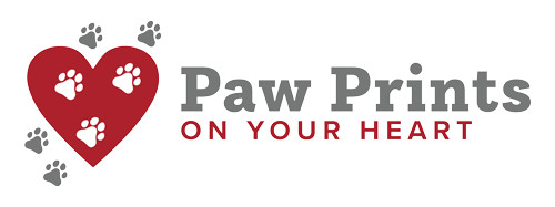 Paw Prints On Your Heart Logo
